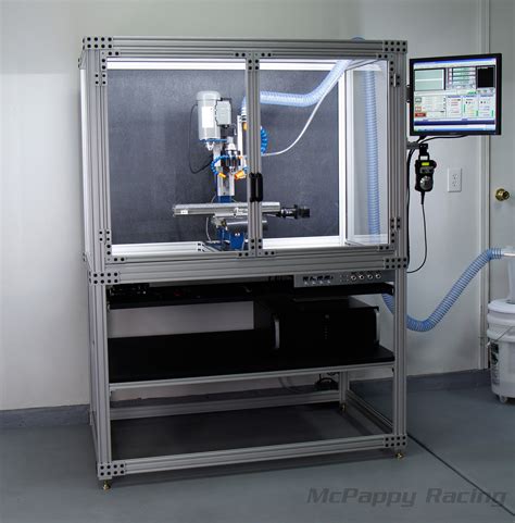 Benchtop CNC enclosure .